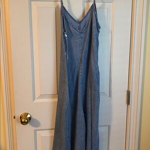 Zenana Light Blue Denim Jumpsuit